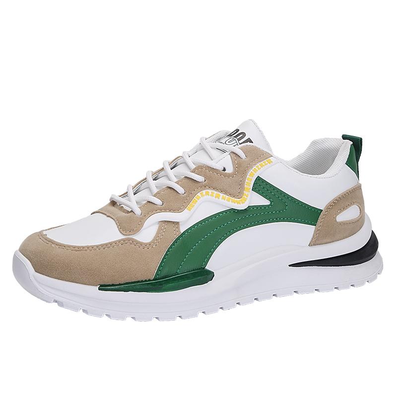 Mens Sports Shoes Four Season Breathable Soft Non Slip Outdoor Running Sneakers Casual Walking Shoes Trendy Student