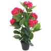 Artificial Hydrangea Plant with Pot 60 Cm