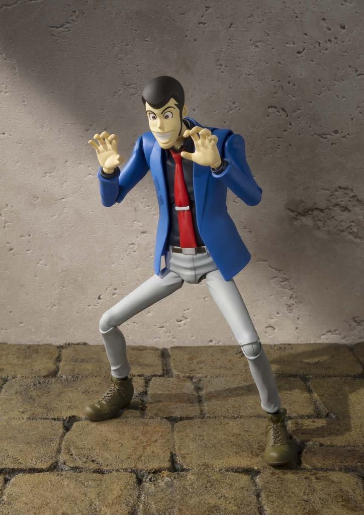 TAMASHII NATIONS Lupine the Third 150mm malovaná pohyblivá figurka SHFiguarts cca. ABS a PVC