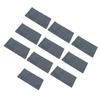 10PCS Sandless Sand Bags Drawstring Flood Water Barriers Polyester 9.8x19.7in Dam Bag for Basement