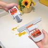 Portable Mini Cleaning Mop Small Desktop Cleaning Short Handle Mop Indoor Dual-use Small Cotton Mop Household Cleaning Products