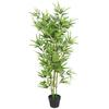 Artificial Bamboo Plant with Pot 120 cm Green