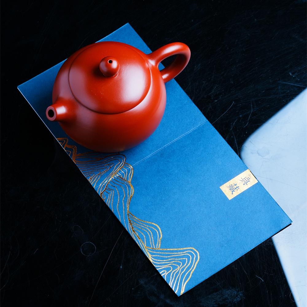 Small Xishi Yixing Red Clay Da Hong Pao Teapot for Kung Fu Tea Ceremony