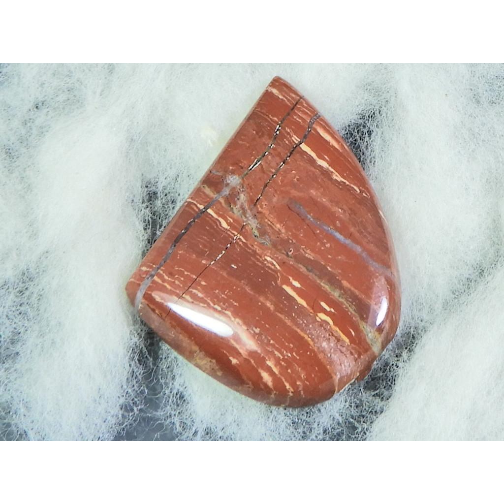 

51Cts. Natural Rainbow Jasper Fancy Cabochon Loose Gemstone 28X32X05 MM B-132