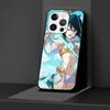 Genshin Impact Barbatos Case for Apple iPhone 14 11 7 SE 2020 8 X XS 13 12 Mini XR 15 Pro Max Silicone Black Soft Phone Cover