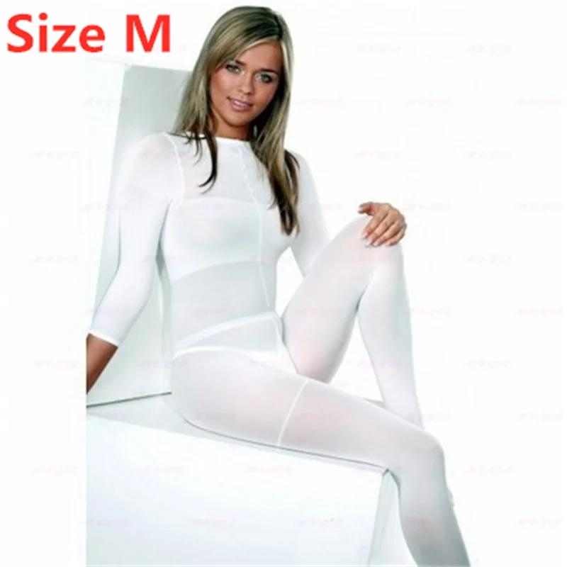 5 pcs Bodysuit Body Slimming Suit Disposable Vacuum Roller Therapy Machine White Color M L XL Size Shape Body Beauty Salon Use