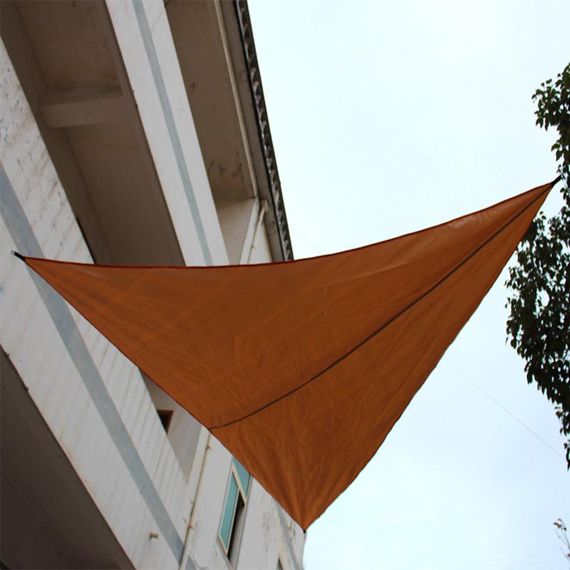 Vanntett Trekantet UV Solseil Kombinasjonsnett Trekant Solseil Telt
