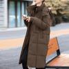Fashion Winter Jackets Woman Long Parkas Hooded Loose Thick Warm Overcoat Casual Women's Coats