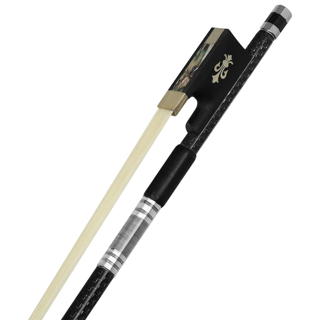 IRIN Violine Bogen 4/4 Größe Hohe Qualität Kohlefaser Material Violine Bogen Reines Rosshaar Violine Bogen Haare Saiten Instrumententeile