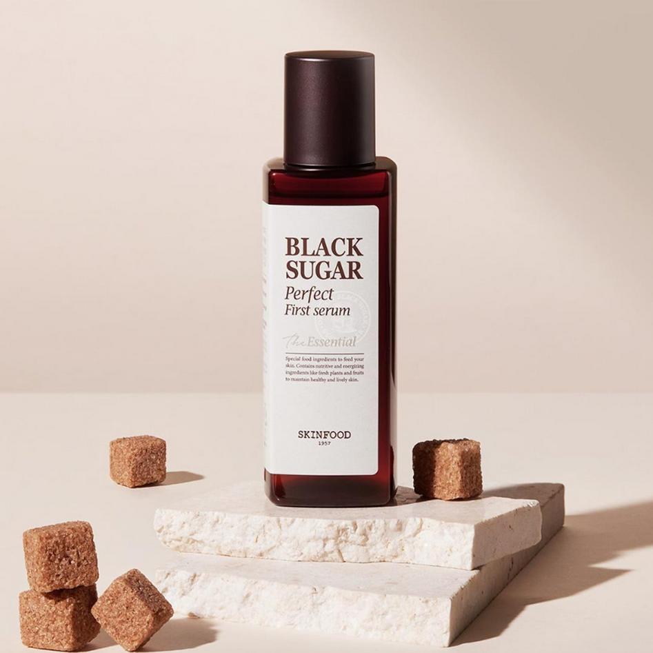 Skinfood Black Sugar Perfect First Serum The Essential 150ml/ Moisturizing, Korean Cosmetics, Kbeauty