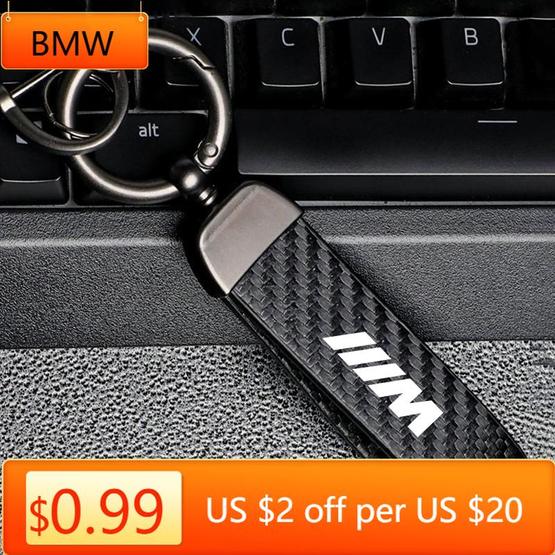 BAGG9 Car Sticker Zinc Alloy Car Logo Keychain Key Ring for BMW M E39 E46 E90 E60 F10 F11 F20 F30 F34 F01 G05 G20 G21 G31 G38 G60 X1 X