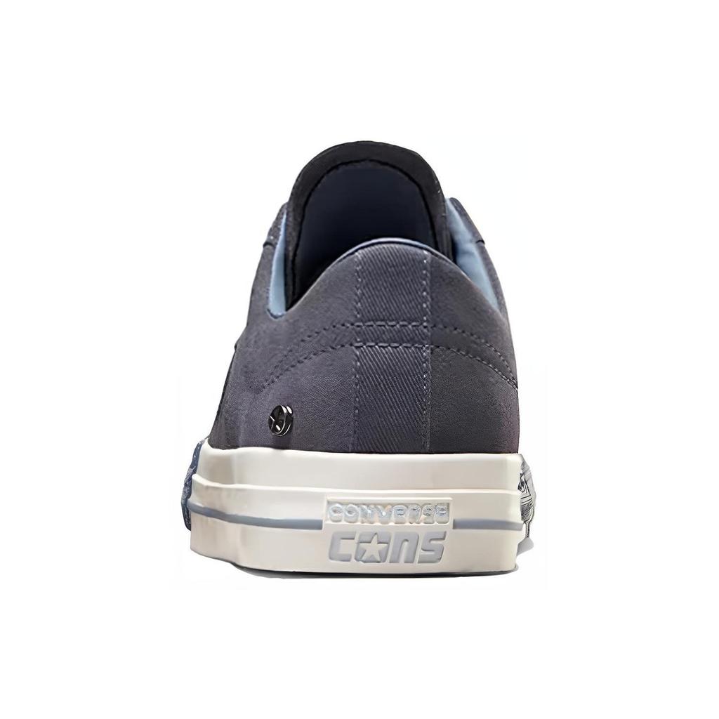 Converse One Star Pro Unisex Lace-Up Round Toe Low Skate Shoes Warm Anti-slip Wear-resistant Slate Grey A07972C