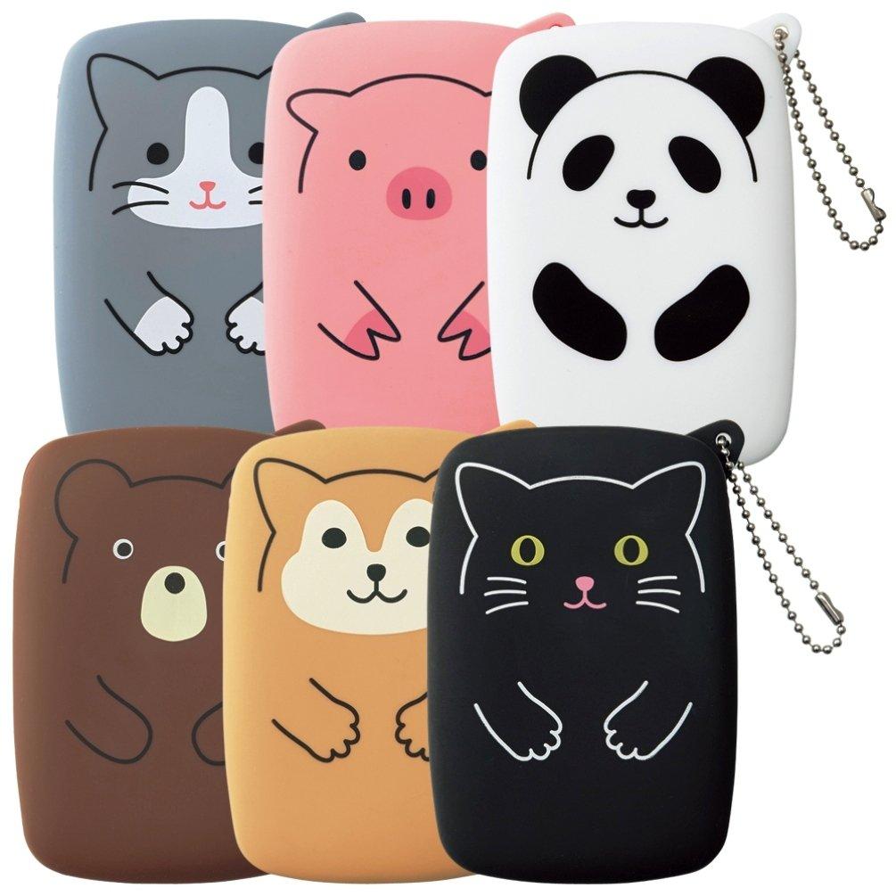 LIHIT LAB Slit Pouch Punilabo Panda L, A7711-6