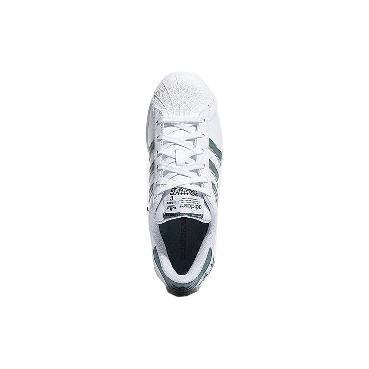 Adidas Originals Superstar 'White Hazy Emerald' HQ6455