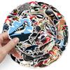 50 Pcs Woodpecker Stickers - Cartoon Forest Animals, Waterproof DIY Decoration for Phone, Laptop, and Journal
