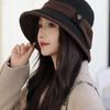 Hat Female Spring and Autumn Travel Versatile Elegant Bucket Hat Show Face Small Fashion Color Matching Basin Hat