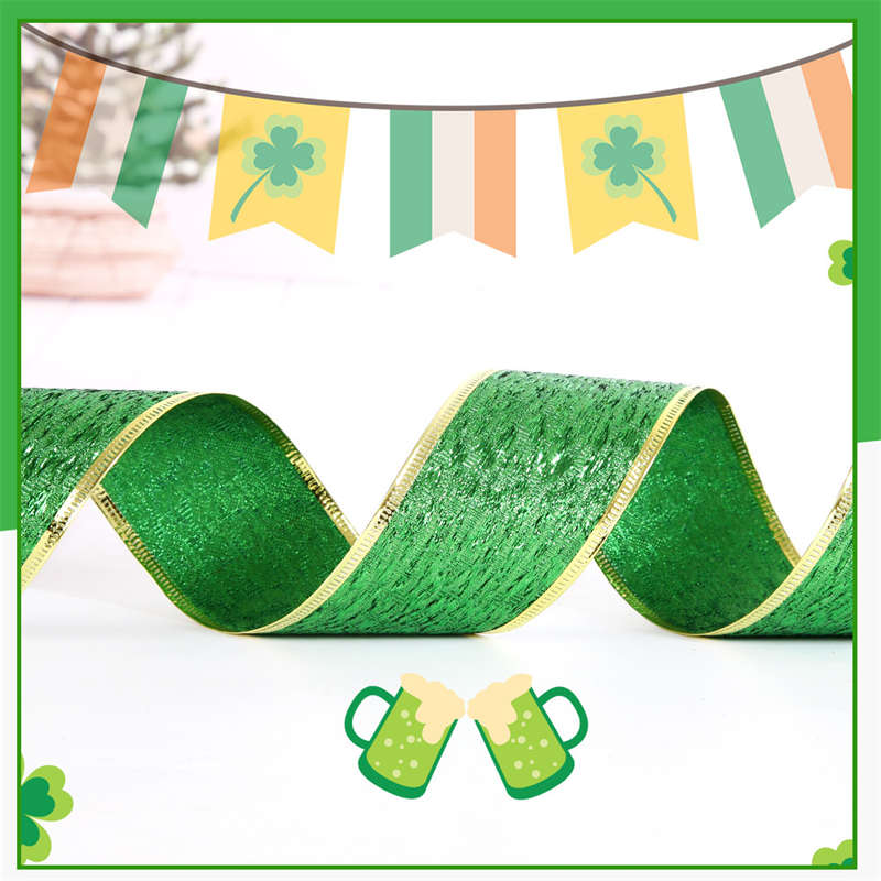 

Bowknot Festival Party Supplies Green Ribbon Festival Decor Decor 2M