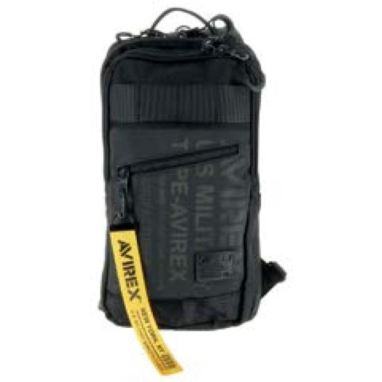 AVIREX One Shoulder Bag Body Bag black