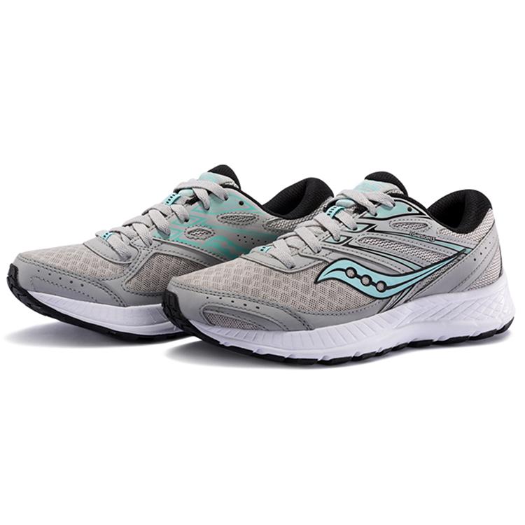 SAUCONY Cohesion 13 Running Shoes Women's Low Top Gray/Blue S10559-2(M)