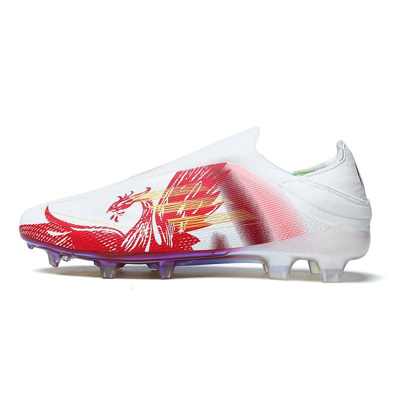 Neue High-Top Fußballschuhe Neue Galvanisierte Sohle Erwachsene Studenten Spiel Training Lange Stollen Tf Rasenplatz Fußballschuhe