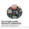 22.5W Power Bank Bidirectional PD/QC Fast Charging Mobile Power Module Circuit Board For 3.2V Lithium Iron Phosphate DIY Board