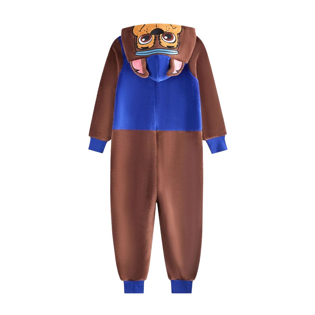 Paw Patrol Childrens/Kids Chase Applique Face All-In-One Nightwear