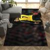 Manchester Player Portrait Carpet Design for Dormitory Dining Room Playrooms Game Room Antislip Carpet Office home decor