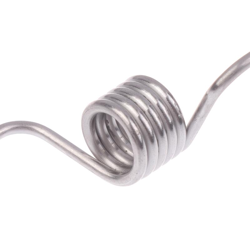 2 Pezzi/Set Accessori Molla Cerniera Porta Divisorio Frigorifero Deflettore Acciaio Inossidabile Robusto Molle di Torsione Porta Frigorifero