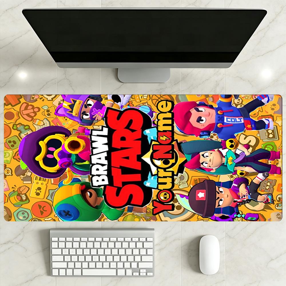 Supercell Personalized Name Mouse Pad Keyboard Pad Desktop Mouse Pad Non-Slip Rubber Bottom Perfect for Office Laptop Gaming Setup