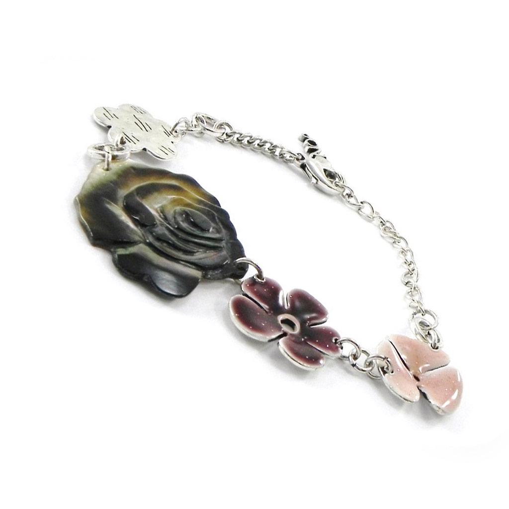 NOA [I4939] - Brown 'Vahiné' Designer Bracelet