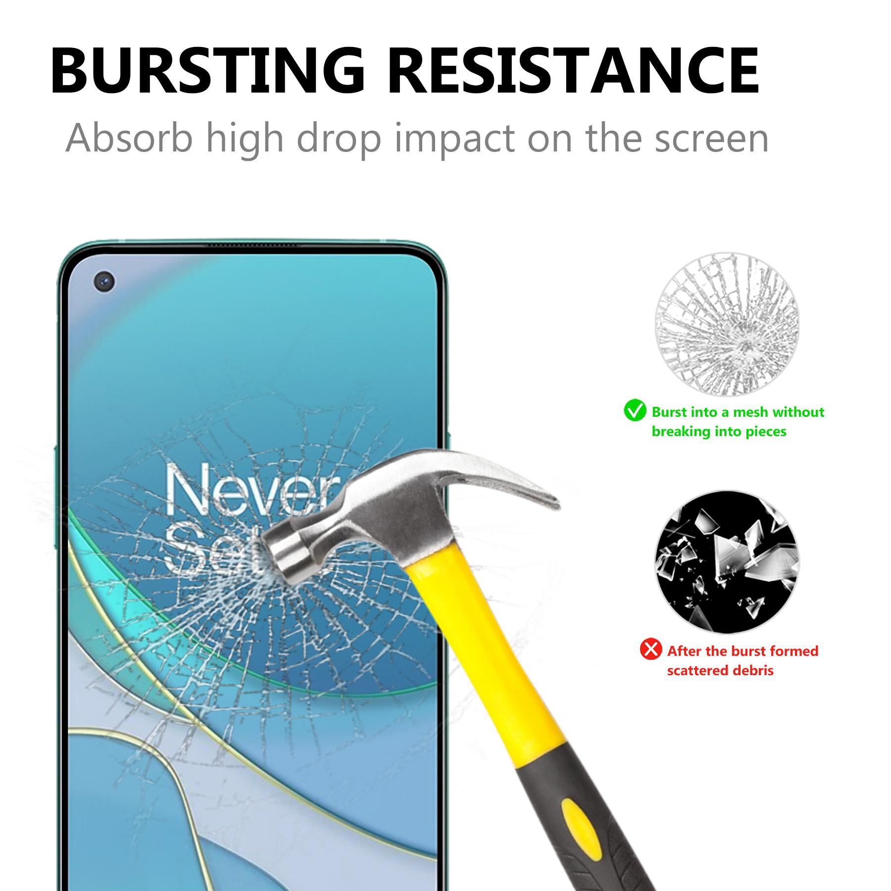

For OnePlus 9 (EU/US Version) Full Glue Full Cover Tempered Glass Screen Protector with Black Edges As Shown A