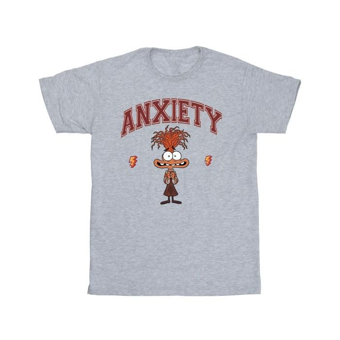 Inside Out 2 Girls Anxiety Collegiate T-Shirt