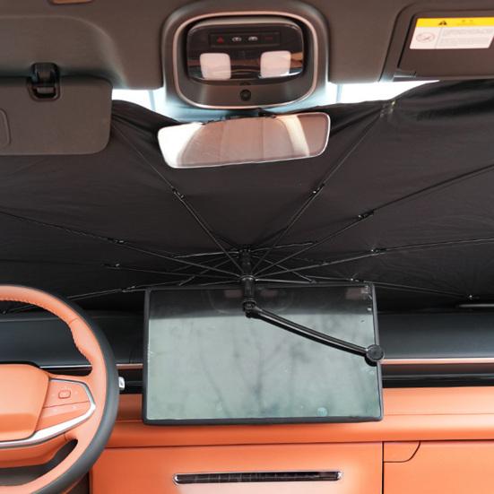 Car Windshield Sunshade Umbrella UV Rays Sun Protection Heat Blocking Foldable Universal SUV Truck Automotive Front Window Sun Visor Protector Cover
