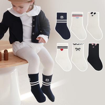 3 Pairs Cute Baby Boy Socks and Accessories Set for Newborn Socks Comfort and Everyday Use Child Socks For Girls