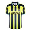 Manchester City FC Mens Draw Vertical Stripe Regular T-Shirt