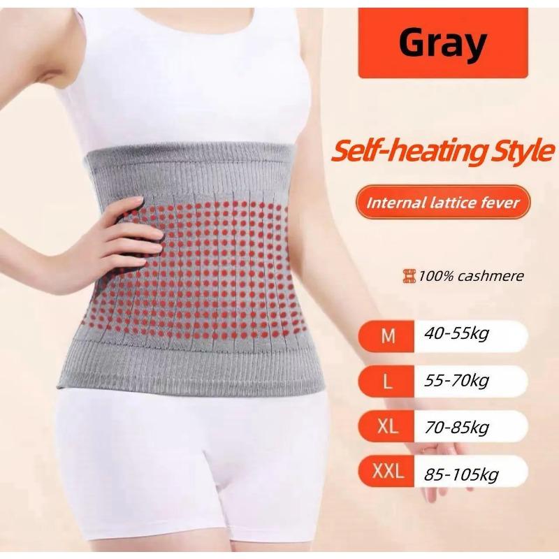 Cashmere Waist Belts with 100% cashmere Thicken Thermal Cashmere Waist Warmer Lumbar Support Belt Cold Stomach Protection Sport