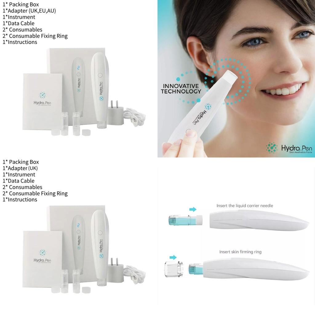 Electric Microneedle Beauty Device H2 Water Soluble Needle Hydration And Whitening System For Professional Use