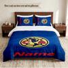 Club America Personalized Custom Name 3‑Piece Bedding Set Soft Duvet Cover Set For Bedroom Home Decor