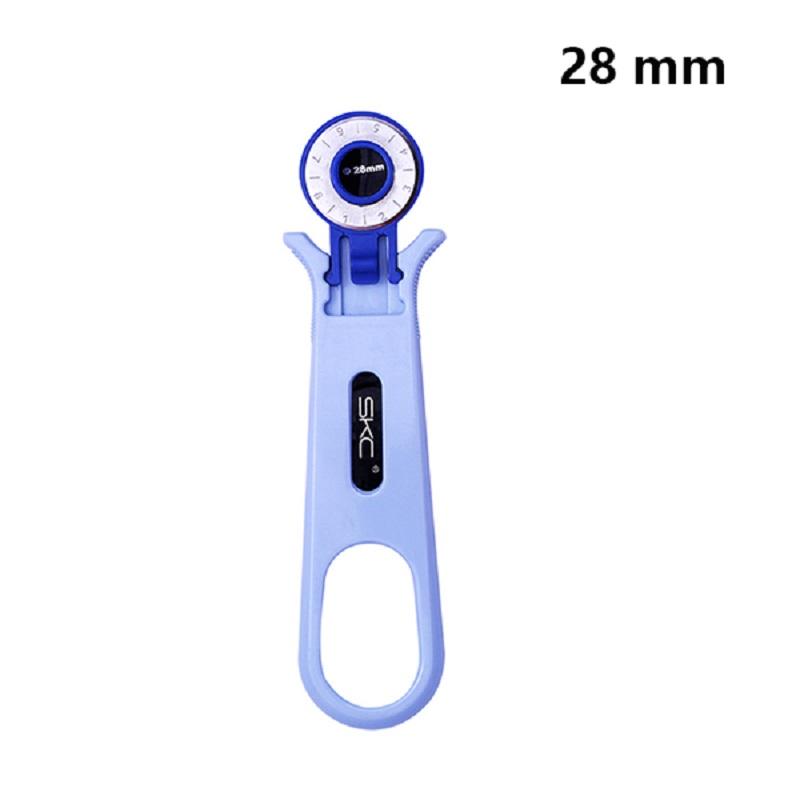 

28MM/45MM вращающийся роликовый нож для резки ткани синий нож для резки круглый нож для резки ткани нож для резки кожи материал