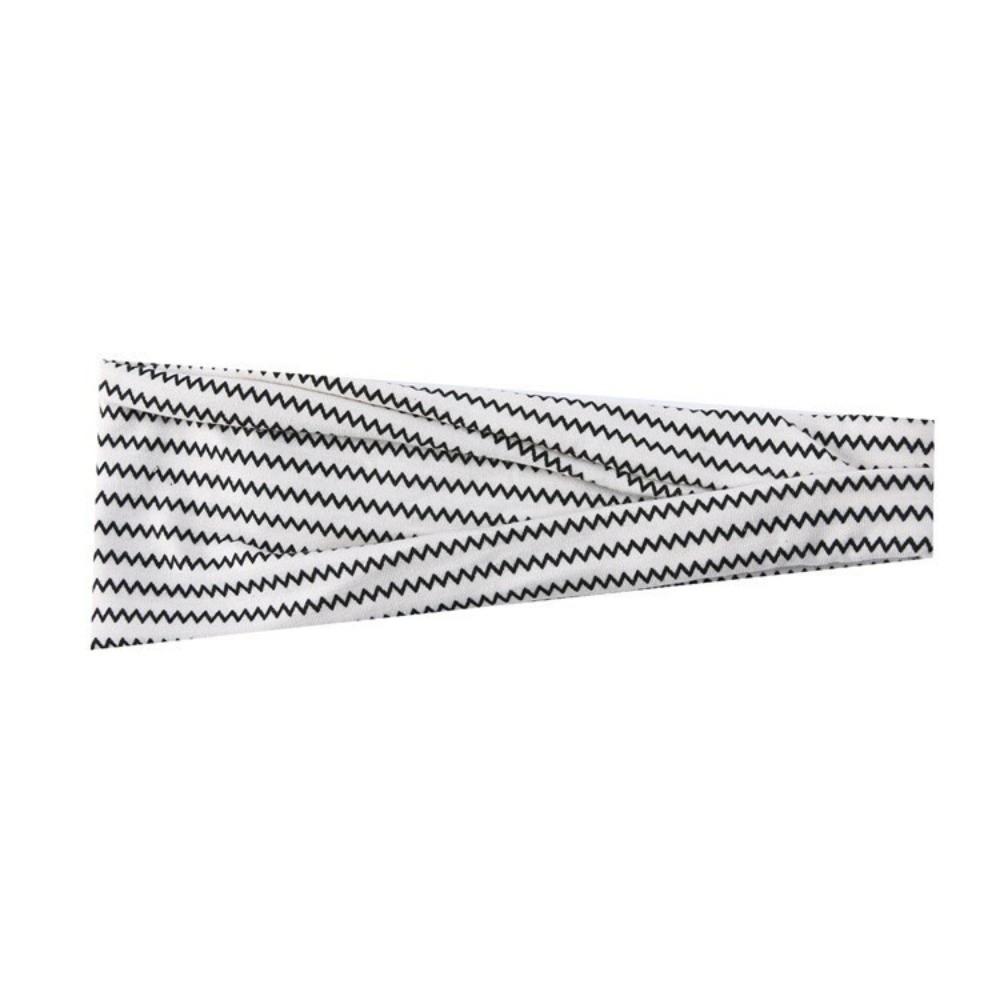 Sweat-absorbing Wide Hairband Non-slip Sports Cross Headband Fashion Hair Band