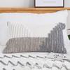 Bohemian Cotton Linen Throw Pillow with Tassels - Sofa & Bed Backrest Cushion Cover with Insert