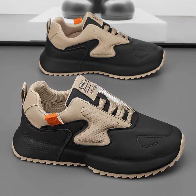 Green Men's Shoes Sneakers Outdoor Casual Shoes Breathable Mesh Shoes Students Walking Flats Low Top Zapatos De Hombre