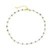 New Necklace Necklace of Devil's Eye Female Personality Minority Simple Creative Trend Mixed-color Clavicle Chain Jewelry