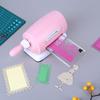 DIY Plastic Paper Cutting Embossing Machine Craft Album Scrapbooking Cutter Paper Cutter Die-Cut Machine Handmade Tool
