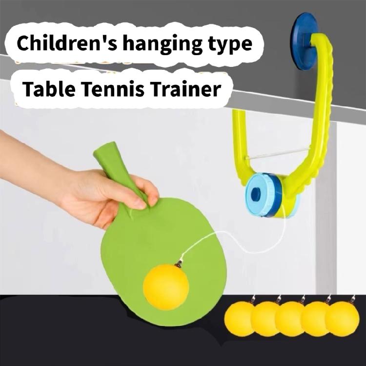 Door PingPong Game Hanging Table Tennis Trainer with Racket and Balls Portable Table Tennis Exerciser Self Workout Set