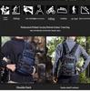 20L Wear-Resistant Oxford Fishing Rod Crossbody Bag