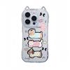 Cute Star Puppy Apple 17Pro Mobile Phone Case Suitable for IP16 Cat Ears Air Transparent 15 Cartoon 14 Soft Case