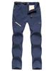 Wisdom Leaves Thick Outdoor Pants for and Cold Softshell Pants with Warmth and Windproof Perfect for and Navy Men's Fleece-Lined Hiking, Trekking,