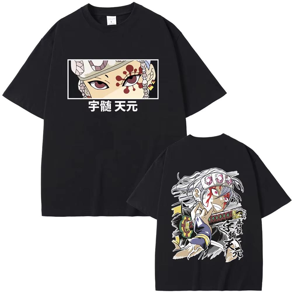 

Anime Character T-Shirt Men Women Autumn T-Shirt Harajuku Vintage Short Sleeve Loose Oversized Casual Fitness Comfortable S