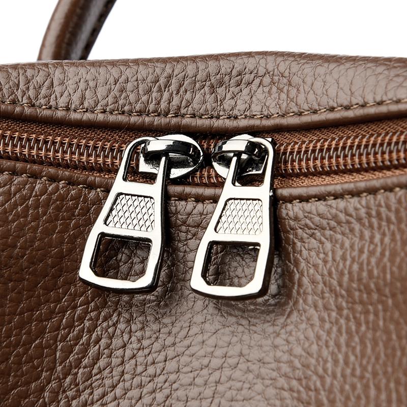 Women's Multi-functional Leather Backpack Retro Leather Shoulder Bag Large Capacity Backpack for Daily Commute and Weekend Outings and Travel